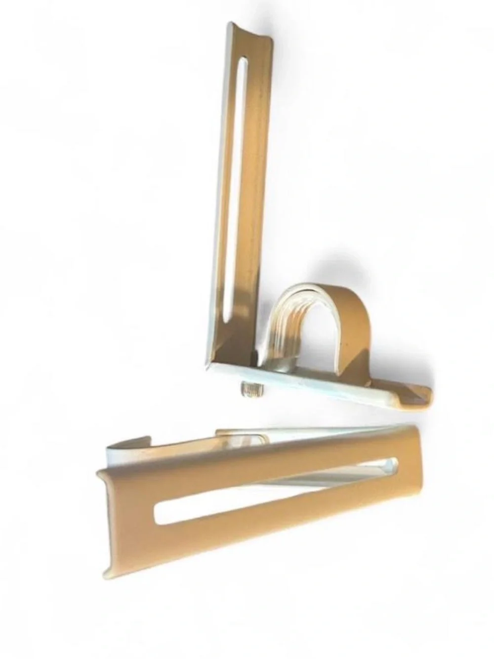 Home Wall Decor Bracket Set in White-Cream by